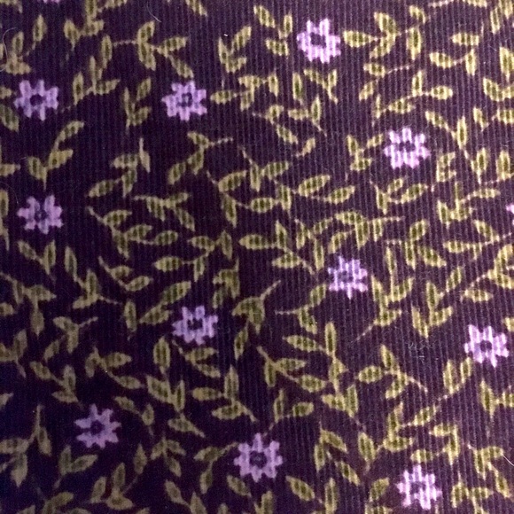 Purple corduroy dress - Picture 3 of 3